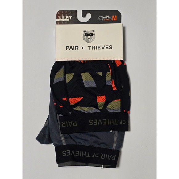 Pair of Thieves Mens 2 Pack Long Boxer Briefs Underwear Medium (N)
Colorblock - Picture 1 of 3